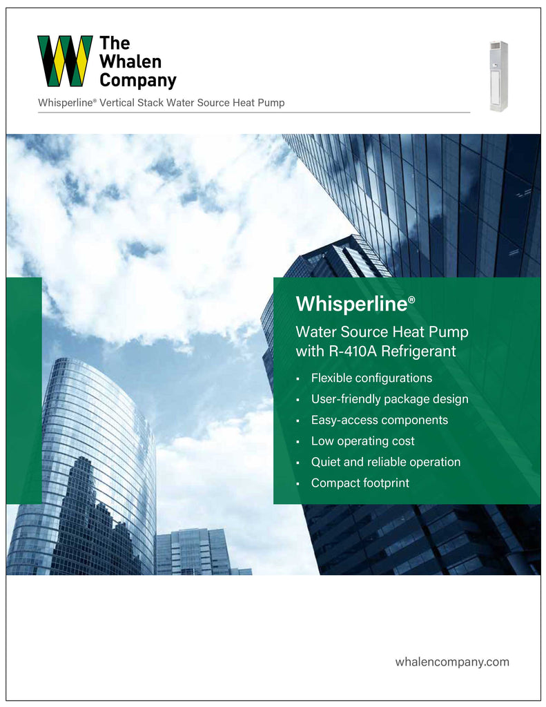 Whisperline® Water Source Heat Pump Brochure (25 pack)