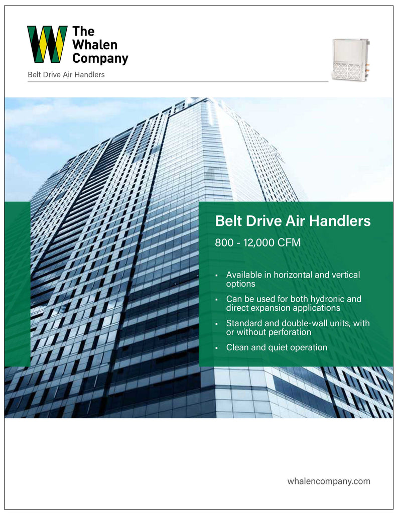 Belt Drive Air Handler Brochure (25 pack)