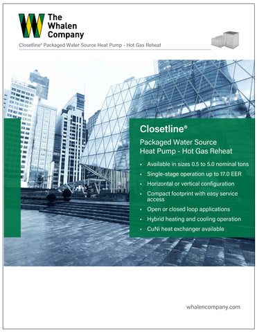 Closetline Hot Gas Reheat Brochure (25 pack)