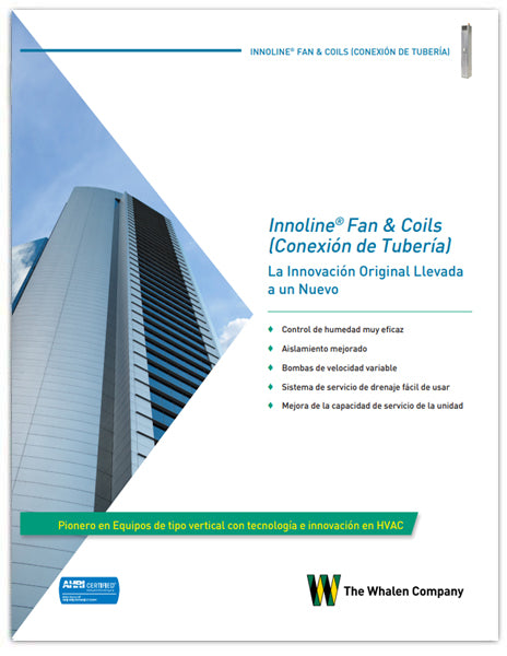 Innoline® Fan & Coils (Conexion de Tubería) Folleto (25 pack)