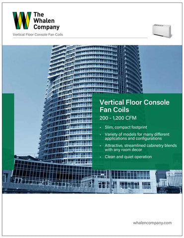 Vertical Floor Console Fan Coil Brochure (25 pack)