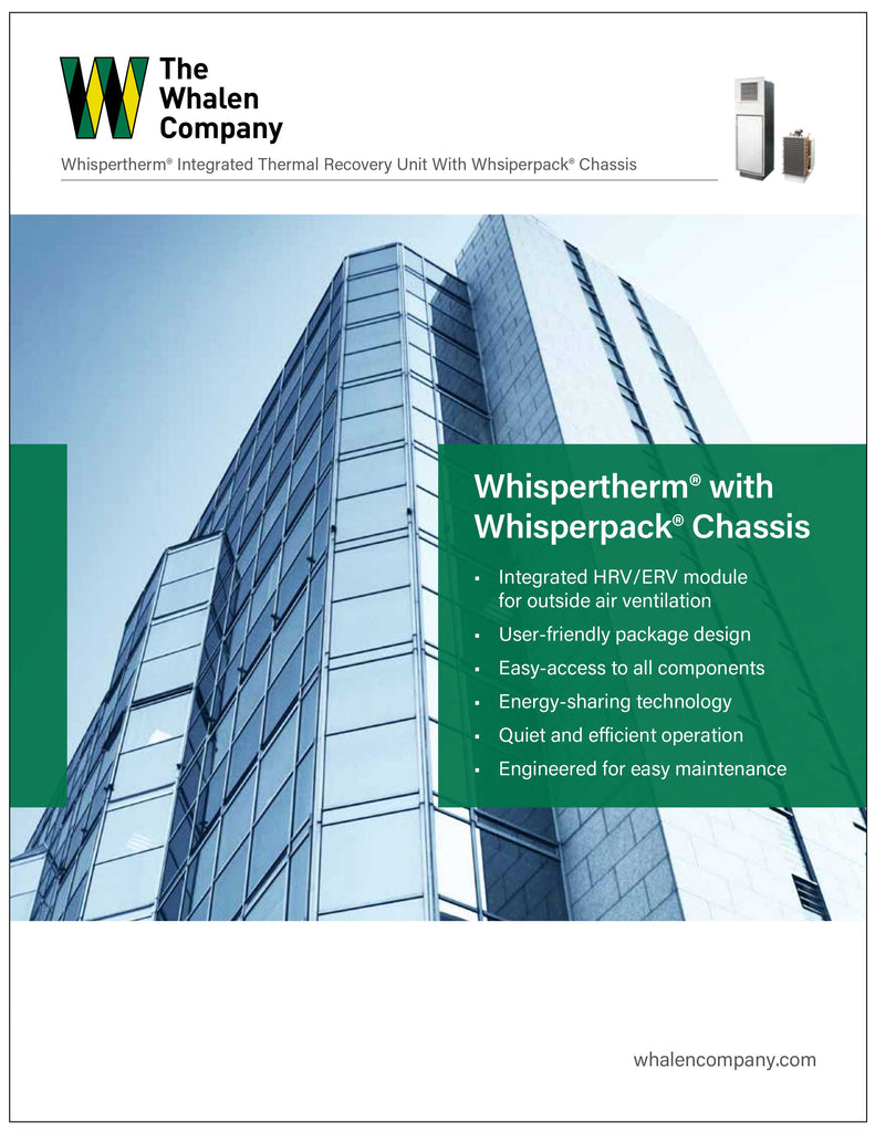 Whispertherm® Integrated Thermal Recovery Unit with Whisperpack® Chassis Brochure (25 pack)